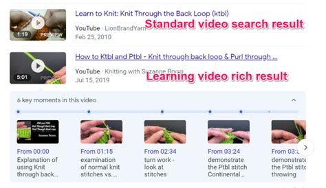 Find your channel or video in search results .